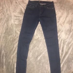 Dark blue Levi’s